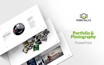 Portfolio - Photography & Product Showcase PowerPoint Template