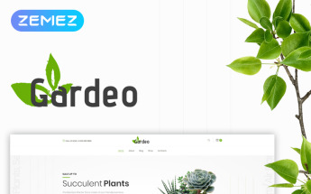 Responsywny motyw WooCommerce Gardeo - Garden Equipment Elementor #73727