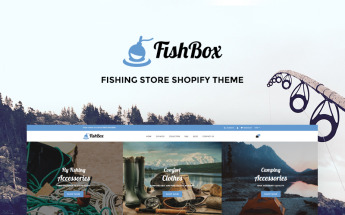 FishBox - Attractive Fishing & Hunting Store Shopify Theme