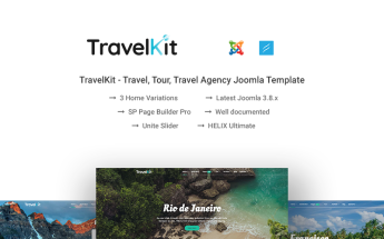 TravelKit - Joomla Template