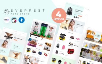 Eveprest Pets 1.7 - Pets Store PrestaShop Theme