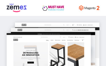 ILEA - Decor & Furniture Magento-tema #74712
