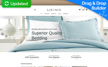Linen & Lace MotoCMS Ecommerce Template
