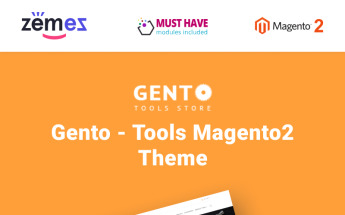 Gento - Hand Tools Store Design Magento-tema #74916