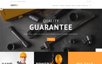 Gento - Hand Tools Store Design Magento Theme