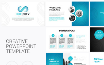 PowerPoint Vorlage namens "Infinity - Modern" #75324