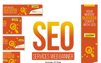 SEO Services Web Banners & Ads Animated Banner