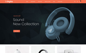 Szablon Magento Digita - Electronics Shop #75587