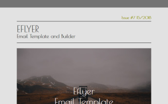 Newsletter Vorlage namens "Eflyer -" #75958