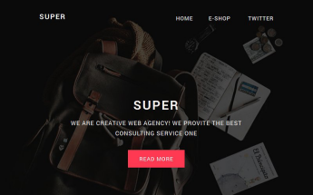 Newsletter Vorlage namens "Super - Resposive Email Template with Builder" #75925