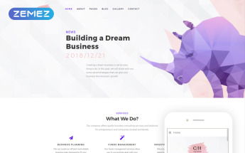 Responsywny szablon Joomla C/H Glitch - Consulting Modern #76324