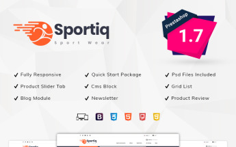 Sportiq Sports Store PrestaShop Theme