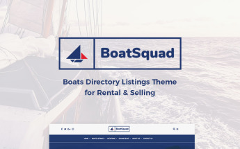 Tema De WordPress "BoatSquad - Boats Directory Listings" #76603