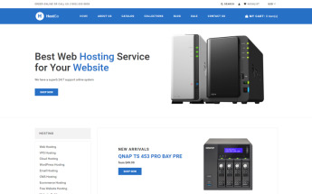 Responsivt HostGo - Electronics & Gadgets Clean Shopify-tema #76976