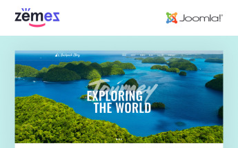 Backpack Story - Travel Agency Multipage Modern Joomla Template