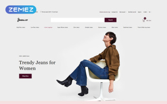 Jeans.co - Jeans Multipage Elegant №77384