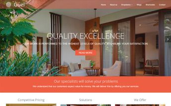 Guel Responsive Multi-Purpose 8 Drupal Template