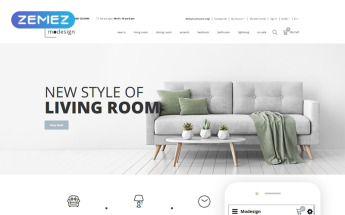 "Modesing - Design Multipage Clean" thème OpenCart adaptatif #77723