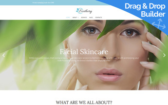 Soothery - SPA & Massage Salon Moto CMS 3 Template