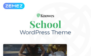 Reszponzív Knowes - Education Multipurpose Modern Elementor WordPress sablon 78084
