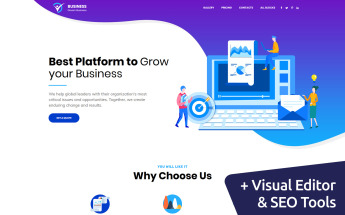 Business - Corporate Landing Page Template