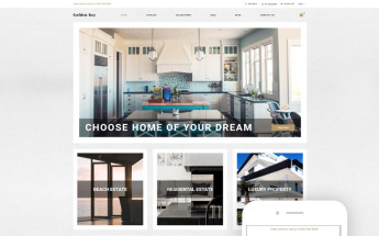 Golden Key - Real Estate Clean Shopify Theme