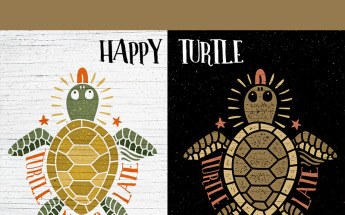 Happy Turtle Illustration