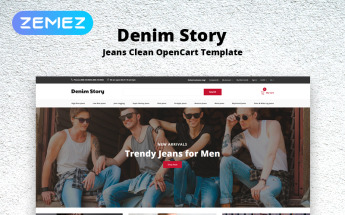 Denim Story - Jeans E-commerce Clean №79044