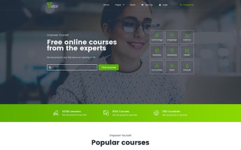 Reszponzív Tutor - Online Education And Teaching WordPress sablon 79006