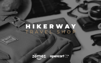 "Hiker Way - Travel Store Multipage Modern" - адаптивний OpenCart шаблон №79558