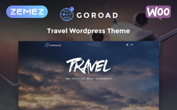 Responsive Goroad - Travel Agency Multipurpose Modern Elementor Wordpress #79753