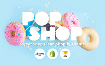 Reszponzív Popshop - Sweet Shop Clean Shopify sablon 80379