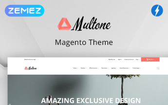 Multone - Light eCommerce Furniture Store Magento-tema #80476