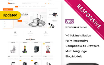 Responsywny motyw WooCommerce Kitmart - The Kitchen Store Responsive #80542