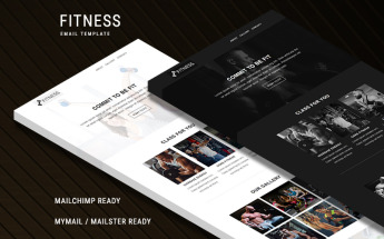 Fitness - Responsive Newsletter Template