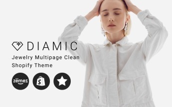 Diamic - Jewelry Multipage Clean Shopify Theme
