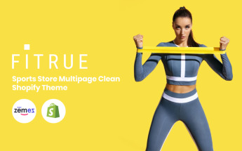 Fitrue - Sports Store Multipage Clean Shopify Theme