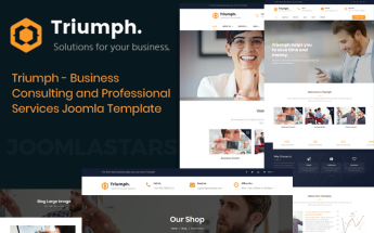 Triumph - Consulting and Professional Joomla Template