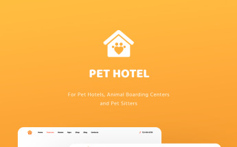 Responsywny motyw WordPress PetHotel - Pet Hotels, Animal Boarding and Pet Sitters #82059