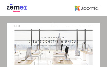 "CONC - Management Company Responsive Modern" thème Joomla adaptatif #82201