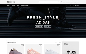 Predion - eCommerce Simple Shoe Store Magento Theme