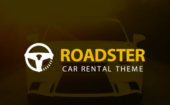 "Roadster - Car Rental" thème WordPress #82387