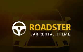 Roadster - Car Rental WordPress sablon 82387