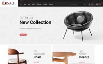 Dutch - Furniture Store WooCommerce Theme