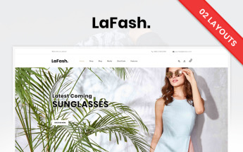 Responsywny motyw WooCommerce LaFash Multipurpose Store #82515