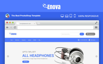 Enova Electronics Mobile Magento Theme