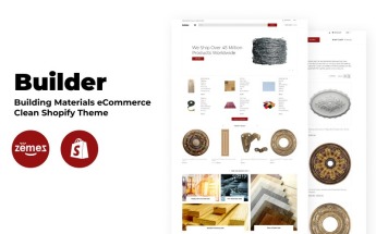 Builder - Building Materials eCommerce Clean Shopify Theme