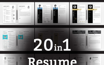 Word Bundle Resume Template
