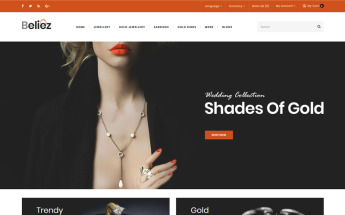 Beliez - Jewelry & Diamond Store OpenCart Template