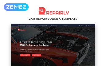 Reszponzív Repairly - Car Repair Company Joomla sablon 83805